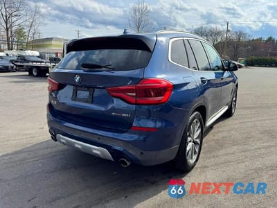 Trzecie zdjęcie samochodu z tyłu: 2019 BMW X3 XDRIVE30I VIN:5UXTR9C53KLD98354 - miniatura