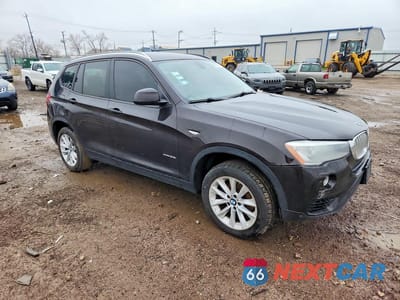 Czwarte zdjęcie samochodu z boku: 2016 BMW X3 XDRIVE28I VIN:5UXWX9C53G0D87947 - miniatura