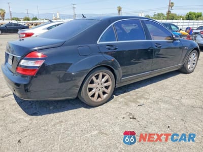 Trzecie zdjęcie samochodu z tyłu: 2007 MERCEDES-BENZ S 550 VIN:WDDNG71X67A062406 - miniatura