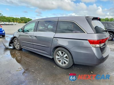 Drugie zdjęcie samochodu z przodu: 2015 HONDA ODYSSEY TOURING VIN:5FNRL5H99FB027898 - miniatura