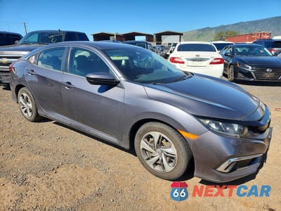 Czwarte zdjęcie samochodu z boku: 2021 HONDA CIVIC LX VIN:2HGFC2F60MH556417 - miniatura