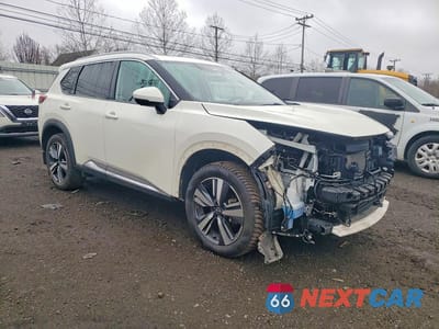 Czwarte zdjęcie samochodu z boku: 2023 NISSAN ROGUE SL VIN:JN8BT3CB5PW464427 - miniatura