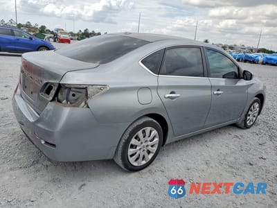 Trzecie zdjęcie samochodu z tyłu: 2014 NISSAN SENTRA SV VIN:3N1AB7AP8EY268488 - miniatura