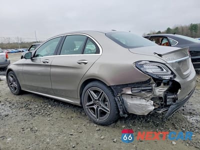 Drugie zdjęcie samochodu z przodu: 2020 MERCEDES-BENZ C 300 4MATIC VIN:WDDWF8EB0LR544764 - miniatura