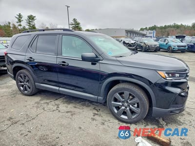 Czwarte zdjęcie samochodu z boku: 2023 HONDA PILOT SPORT VIN:5FNYG1H32PB022581 - miniatura