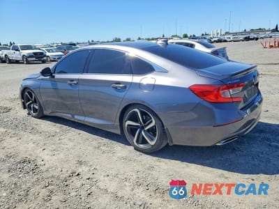 Drugie zdjęcie samochodu z przodu: 2019 HONDA ACCORD SPORT VIN:1HGCV1F32KA162376 - miniatura