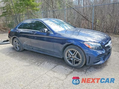 Czwarte zdjęcie samochodu z boku: 2020 MERCEDES-BENZ C 300 4MATIC VIN:55SWF8EB0LU333837 - miniatura