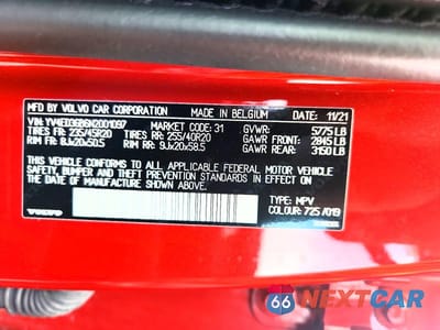 Zdjęcie 13 z 13 samochodu: 2022 VOLVO C40 P8 RECHARGE ULTIMATE VIN:YV4ED3GB6N2001097 - miniatura