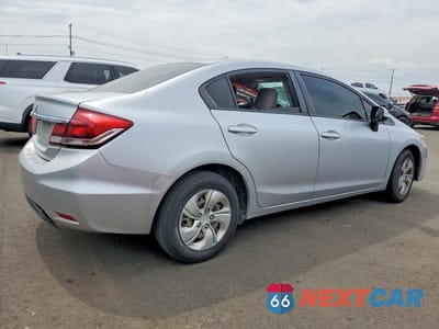 Trzecie zdjęcie samochodu z tyłu: 2013 HONDA CIVIC LX VIN:2HGFB2F50DH528952 - miniatura