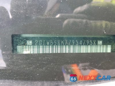 Zdjęcie 12 z 12 samochodu: 2007 CHEVROLET IMPALA LS VIN:2G1WB58K779347938 - miniatura