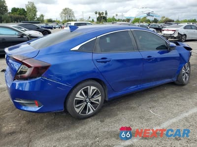 Trzecie zdjęcie samochodu z tyłu: 2016 HONDA CIVIC EX VIN:2HGFC1F35GH656338 - miniatura