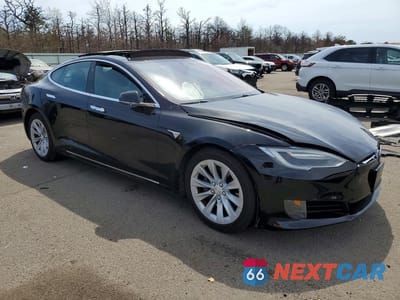 Czwarte zdjęcie samochodu z boku: 2016 TESLA MODEL S VIN:5YJSA1E25GF168444 - miniatura
