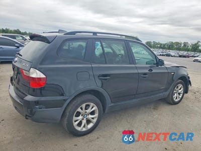 Trzecie zdjęcie samochodu z tyłu: 2009 BMW X3 XDRIVE30I VIN:WBXPC93479WJ24675 - miniatura