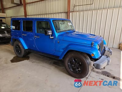 Czwarte zdjęcie samochodu z boku: 2015 JEEP WRANGLER UNLIMITED SAHARA VIN:1C4BJWEG8FL685189 - miniatura