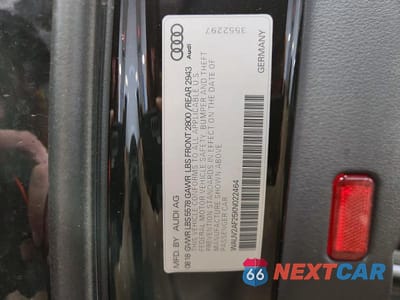 Zdjęcie 13 z 13 samochodu: 2019 AUDI A7 PRESTIGE S-LINE VIN:WAUV2AF25KN022464 - miniatura
