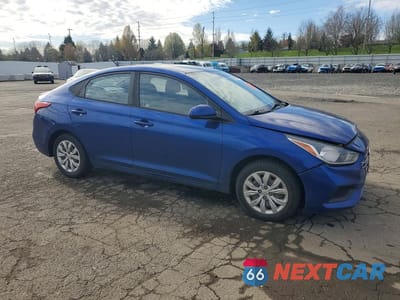 Czwarte zdjęcie samochodu z boku: 2019 HYUNDAI ACCENT SE VIN:3KPC24A36KE045073 - miniatura