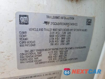 Zdjęcie 12 z 12 samochodu: 2024 CHEVROLET SILVERADO K1500 LT TRAIL BOSS VIN:3GCUDFED2RG343521 - miniatura