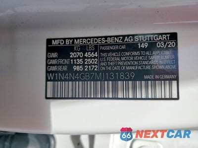 Zdjęcie 13 z 13 samochodu: 2021 MERCEDES-BENZ GLA 250 VIN:W1N4N4GB7MJ131839 - miniatura