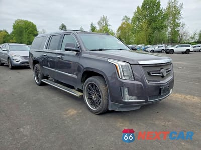 Czwarte zdjęcie samochodu z boku: 2015 CADILLAC ESCALADE ESV PLATINUM VIN:1GYS4UKJ1FR622695 - miniatura