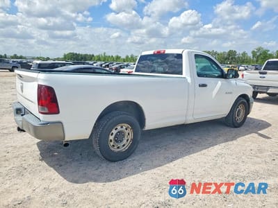 Trzecie zdjęcie samochodu z tyłu: 2010 DODGE RAM 1500 VIN:3D7JB1EK3AG118853 - miniatura