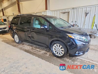 Czwarte zdjęcie samochodu z boku: 2015 TOYOTA SIENNA LIMITED PREMIUM 7-PASSENGER VIN:5TDDK3DC9FS116756 - miniatura