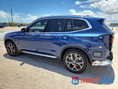 Drugie zdjęcie samochodu z przodu: 2021 BMW X3 XDRIVE30I VIN:5UXTY5C03M9H92484 - miniatura