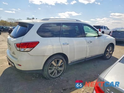 Trzecie zdjęcie samochodu z tyłu: 2013 NISSAN PATHFINDER S VIN:5N1AR2MM8DC673895 - miniatura