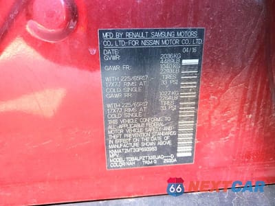 Zdjęcie 13 z 13 samochodu: 2016 NISSAN ROGUE S VIN:KNMAT2MT3GP693983 - miniatura
