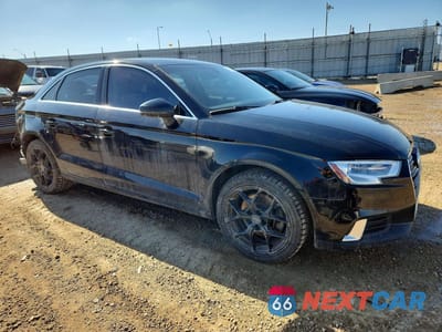 Czwarte zdjęcie samochodu z boku: 2017 AUDI A3 PROGRESSIV VIN:WAUE8GFF1H1059600 - miniatura