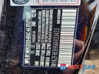 Zdjęcie 13 z 13 samochodu: 2021 MERCEDES-BENZ E 350 4MATIC VIN:W1KZF8EB9MA933433 - miniatura