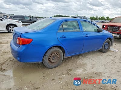 Trzecie zdjęcie samochodu z tyłu: 2009 TOYOTA COROLLA BASE VIN:JTDBL40E699076804 - miniatura