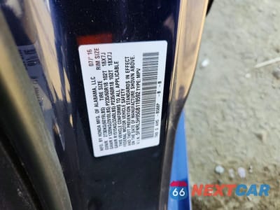 Zdjęcie 13 z 13 samochodu: 2016 HONDA ODYSSEY TOURING VIN:5FNRL5H95GB119592 - miniatura