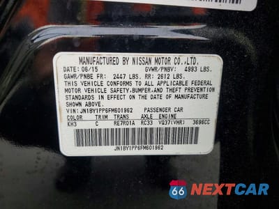 Zdjęcie 13 z 13 samochodu: 2015 INFINITI Q70L 3.7 VIN:JN1BY1PP6FM601962 - miniatura