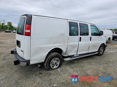 Trzecie zdjęcie samochodu z tyłu: 2017 GMC SAVANA G2500 VIN:1GTW7AFF0H1906677 - miniatura
