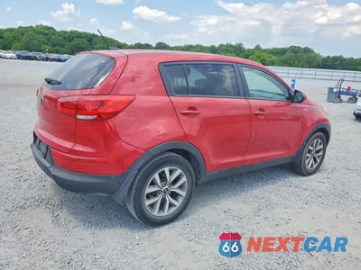 Trzecie zdjęcie samochodu z tyłu: 2014 KIA SPORTAGE LX VIN:KNDPBCAC1E7619031 - miniatura