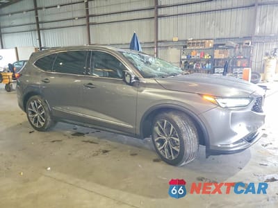 Czwarte zdjęcie samochodu z boku: 2022 ACURA MDX TECHNOLOGY VIN:5J8YE1H47NL031612 - miniatura