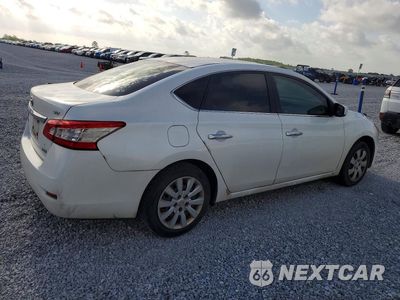 Trzecie zdjęcie samochodu z tyłu: 2014 NISSAN SENTRA FE+ S W/CONTI VIN:3N1AB7AP4EL657707 - miniatura