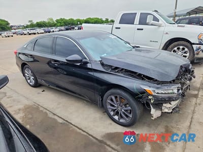 Czwarte zdjęcie samochodu z boku: 2021 HONDA ACCORD LX VIN:1HGCV1F17MA013348 - miniatura