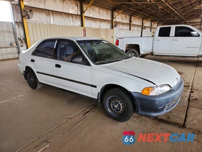 Czwarte zdjęcie samochodu z boku: 1993 HONDA CIVIC LX VIN:JHMEG8650PS041499 - miniatura