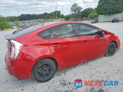 Trzecie zdjęcie samochodu z tyłu: 2013 TOYOTA PRIUS TWO VIN:JTDKN3DU8D0342455 - miniatura