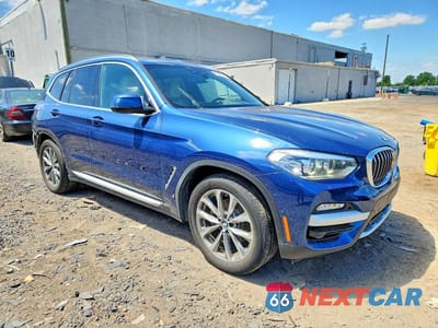 Czwarte zdjęcie samochodu z boku: 2019 BMW X3 XDRIVE30I VIN:5UXTR9C56KLP90421 - miniatura
