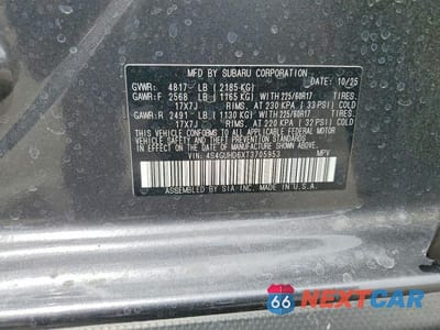 Zdjęcie 13 z 13 samochodu: 2026 SUBARU CROSSTREK PREMIUM VIN:4S4GUHD6XT3705953 - miniatura