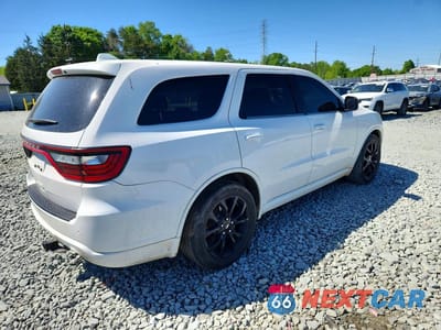 Trzecie zdjęcie samochodu z tyłu: 2020 DODGE DURANGO SXT VIN:1C4RDHAG3LC269148 - miniatura