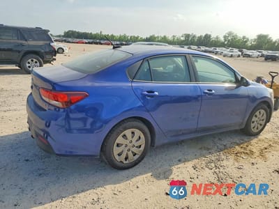 Trzecie zdjęcie samochodu z tyłu: 2019 KIA RIO S VIN:3KPA24AB6KE197790 - miniatura