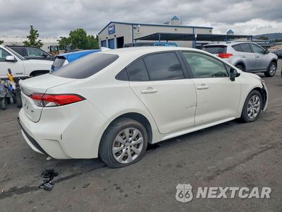 Trzecie zdjęcie samochodu z tyłu: 2020 TOYOTA COROLLA LE VIN:JTDEPRAE3LJ045142 - miniatura