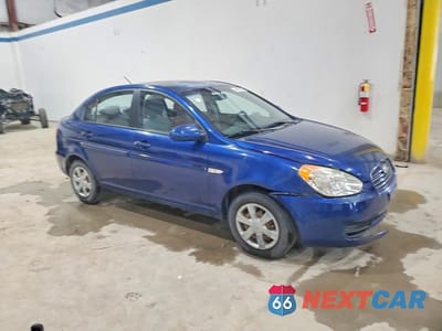 Czwarte zdjęcie samochodu z boku: 2007 HYUNDAI ACCENT GLS VIN:KMHCN46C77U115684 - miniatura