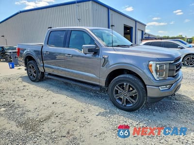 Czwarte zdjęcie samochodu z boku: 2021 FORD F150 SUPERCREW VIN:1FTFW1E88MFC22379 - miniatura