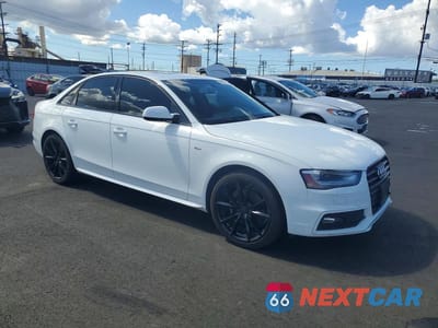 Czwarte zdjęcie samochodu z boku: 2016 AUDI A4 PREMIUM S-LINE VIN:WAUAFAFL4GN010907 - miniatura