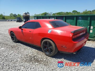Drugie zdjęcie samochodu z przodu: 2010 DODGE CHALLENGER SRT-8 VIN:2B3CJ7DW8AH132049 - miniatura