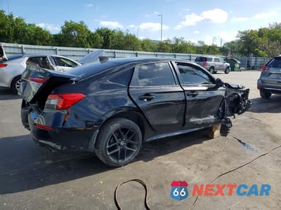 Trzecie zdjęcie samochodu z tyłu: 2024 HONDA CIVIC SPORT VIN:2HGFE2F55RH582553 - miniatura